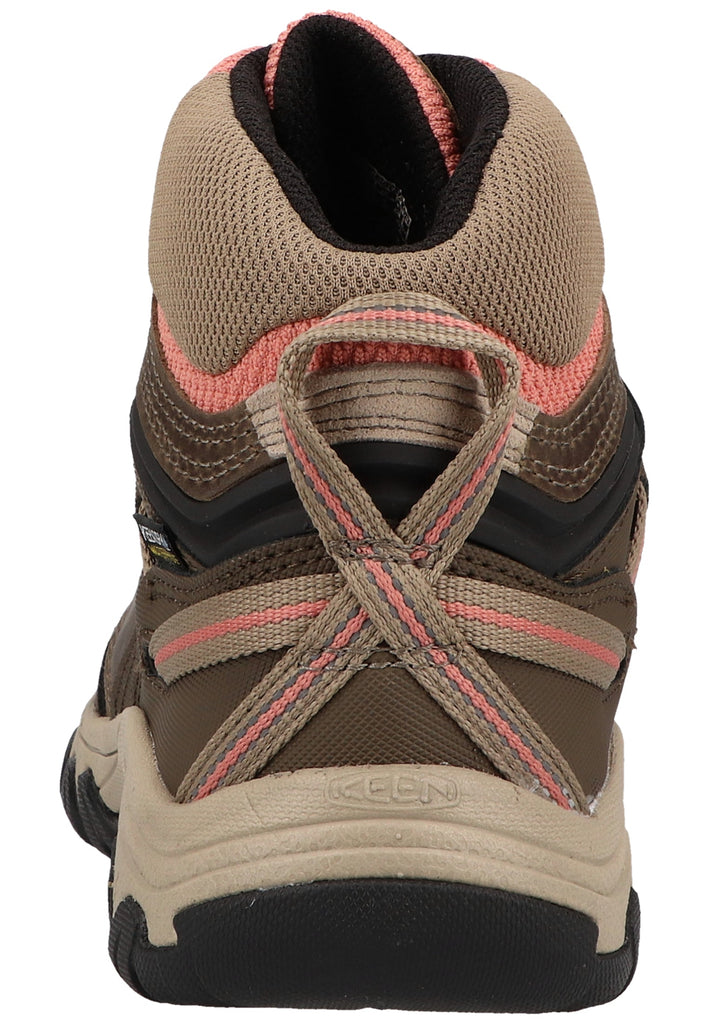 Keen Wanderschuhe Leder/Textil Braun/Beige - surf4shoes