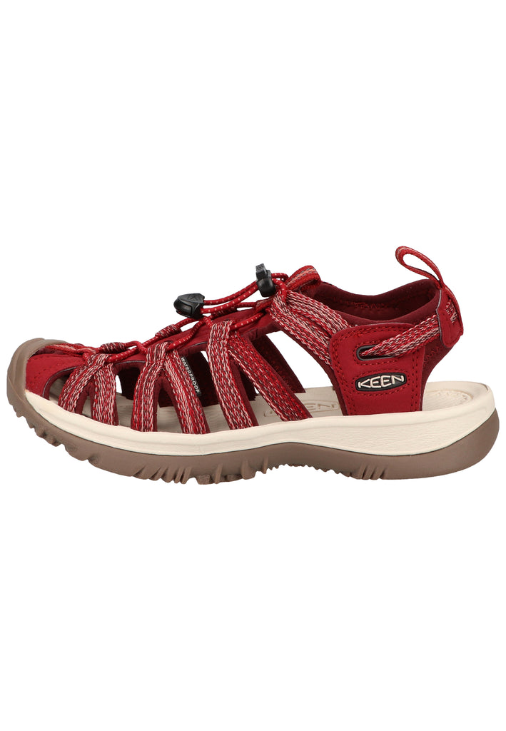 Keen Sandalen Lederimitat/Textil Dunkelrot - surf4shoes