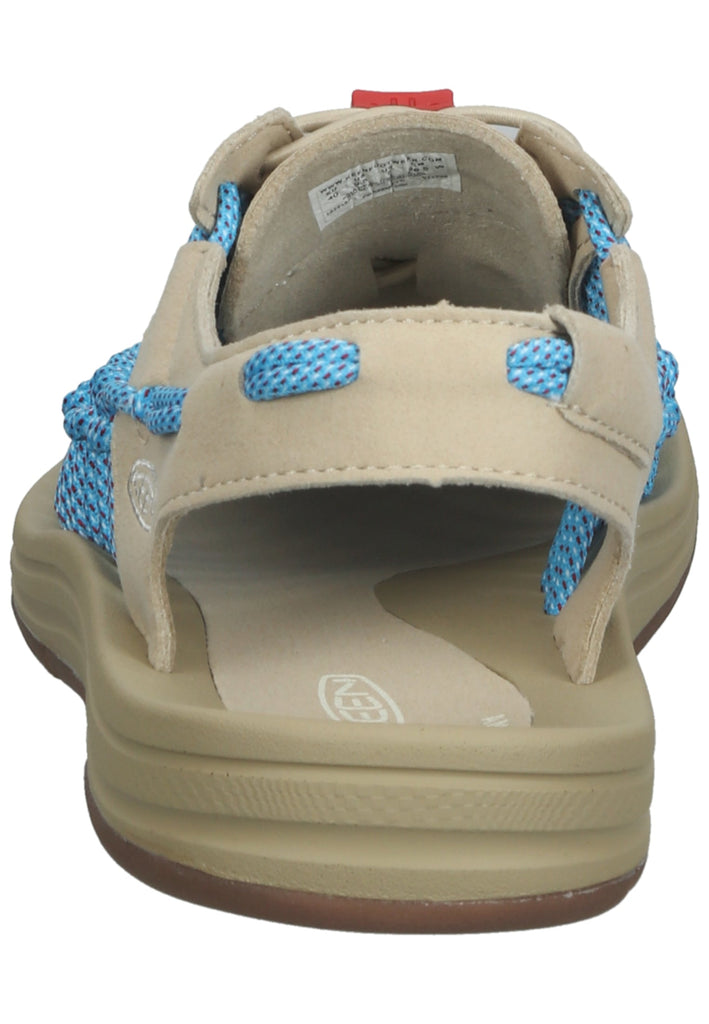Keen Sandalen Lederimitat/Textil Beige/Blau - surf4shoes