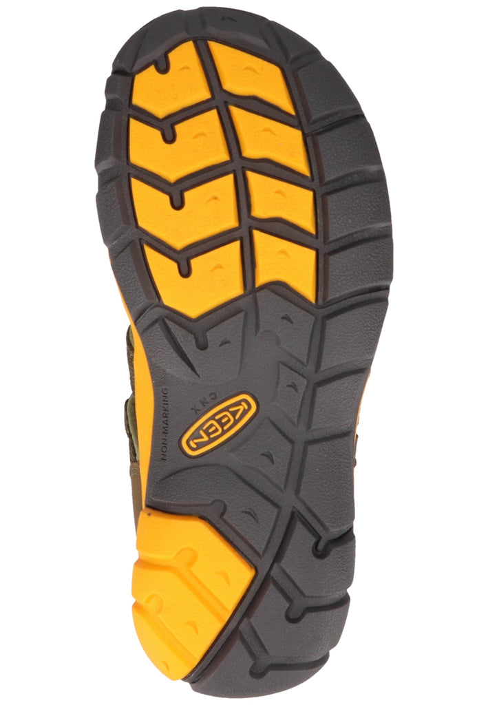Keen Sandalen Lederimitat/Textil Oliv - surf4shoes