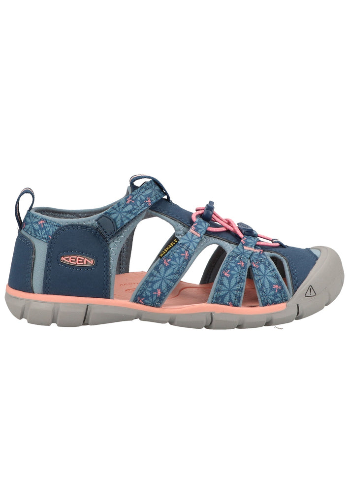 Keen Sandalen Lederimitat/Textil Rosa/Hellblau - surf4shoes