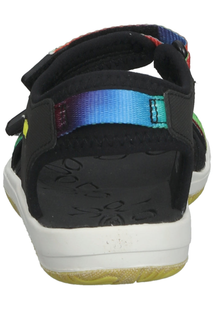 Keen Sandalen Lederimitat/Textil Schwarz/Grün - surf4shoes