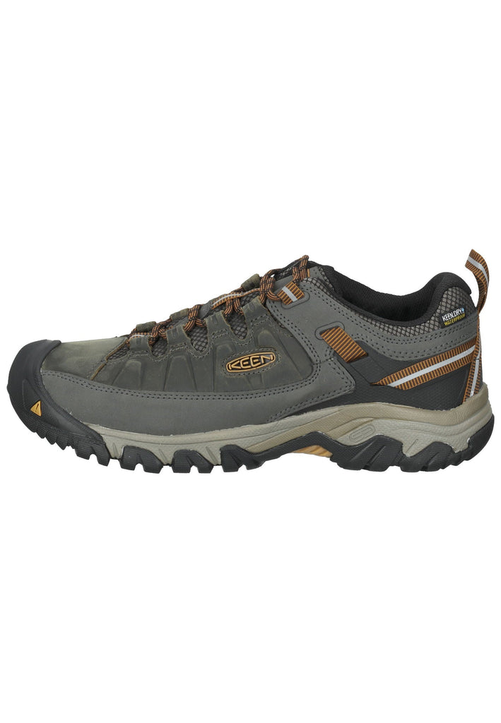 Keen Wanderschuhe Leder/Textil Schwarz/Oliv - surf4shoes