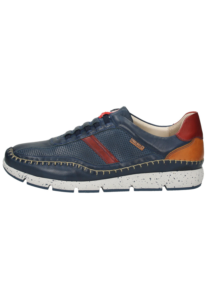 Pikolinos Halbschuhe Leder Blau - surf4shoes