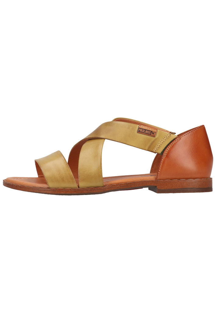 Pikolinos Sandalen Leder Gelb - surf4shoes