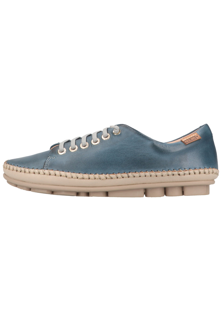 Pikolinos Halbschuhe Leder Blau - surf4shoes