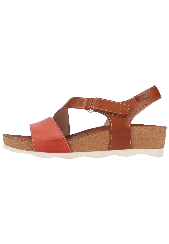 Pikolinos Sandalen Leder Rot - surf4shoes