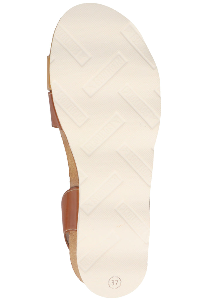 Pikolinos Sandalen Leder Gelb - surf4shoes