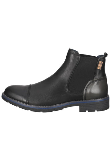 Pikolinos Stiefelette Leder/Textil Schwarz - surf4shoes