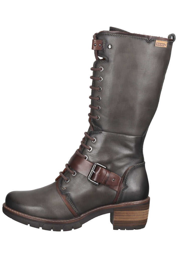 Pikolinos Stiefel Leder Grau - surf4shoes