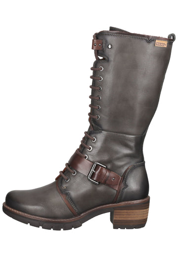 Pikolinos Stiefel Leder Grau - surf4shoes