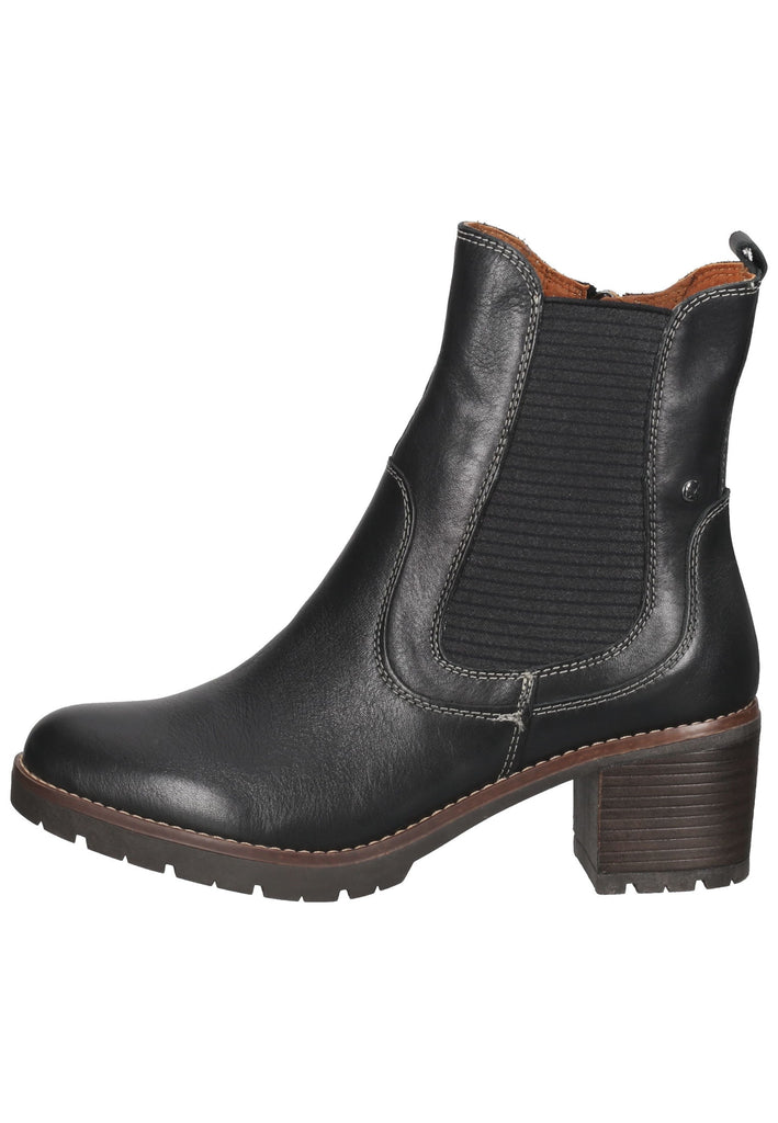 Pikolinos Stiefelette Leder/Textil Schwarz - surf4shoes