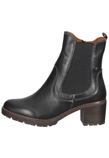 Pikolinos Stiefelette Leder/Textil Schwarz - surf4shoes