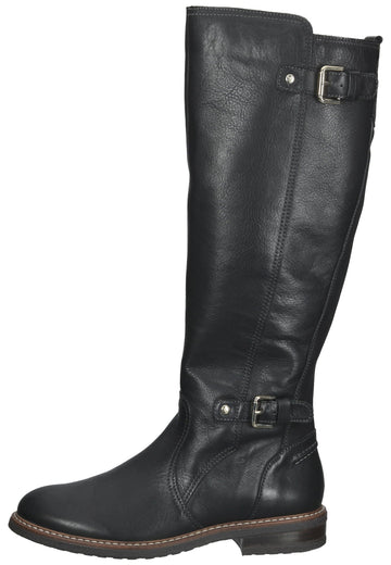 Pikolinos Stiefel Leder Schwarz - surf4shoes