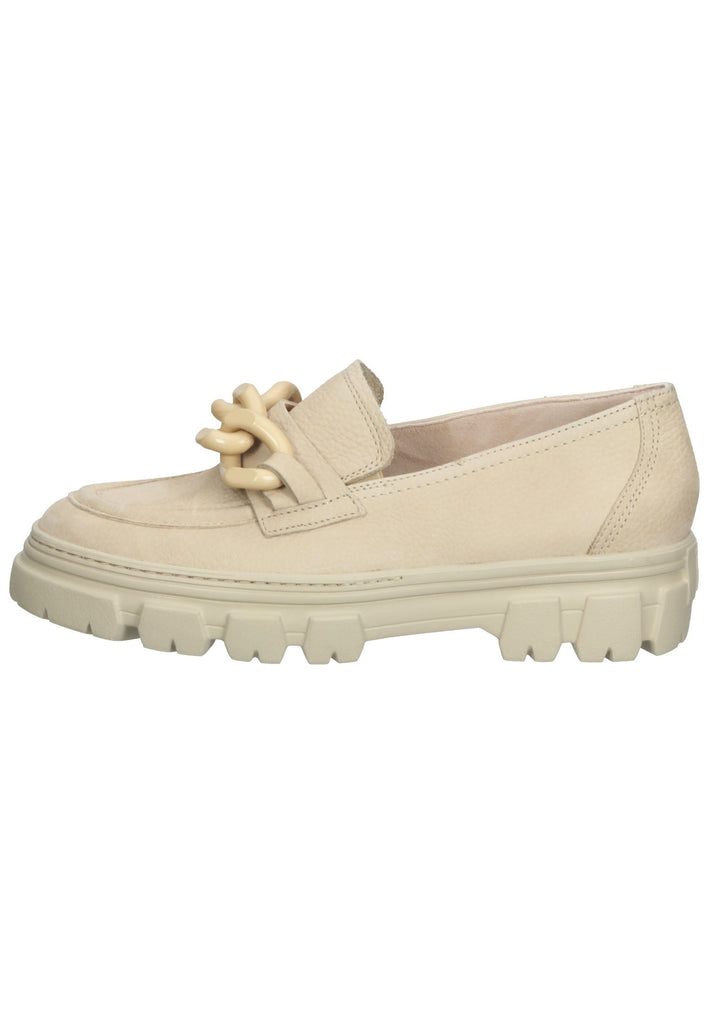 Paul Green Slipper Nubukleder Beige - surf4shoes