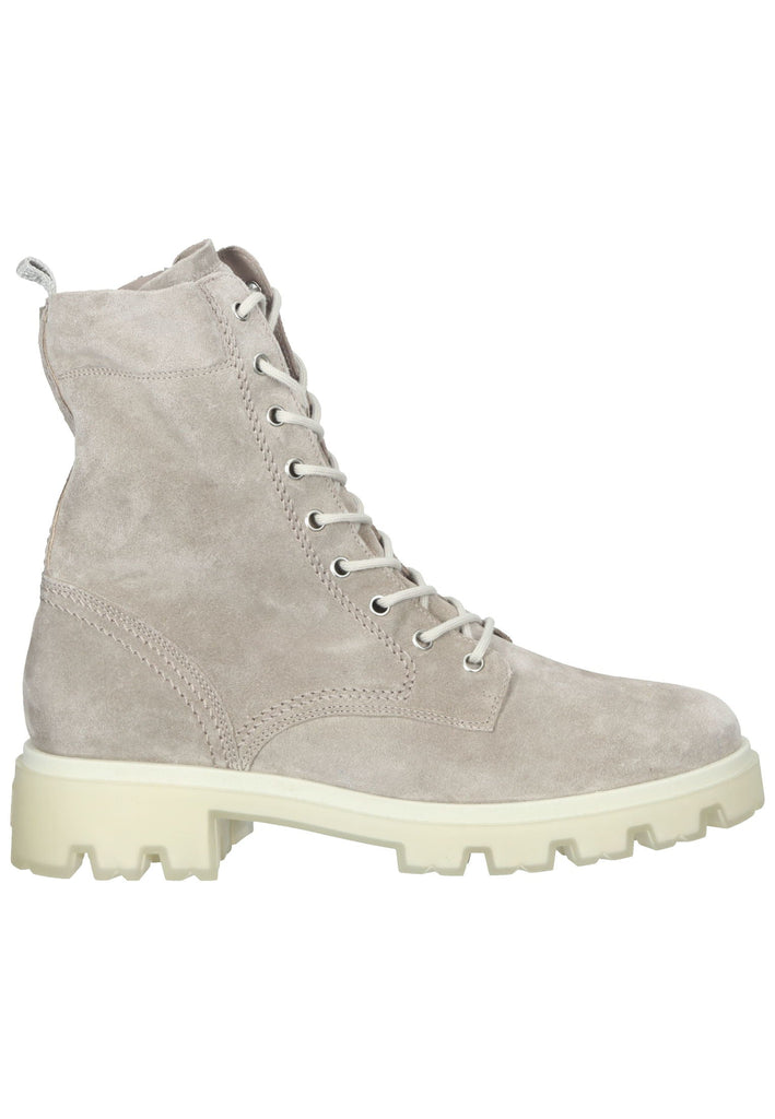 Paul Green Stiefelette Veloursleder Hellgrau - surf4shoes