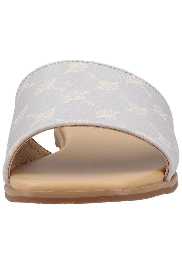 JOOP! Pantoletten Lederimitat Hellblau - surf4shoes