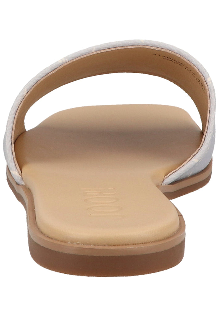 JOOP! Pantoletten Lederimitat Hellblau - surf4shoes