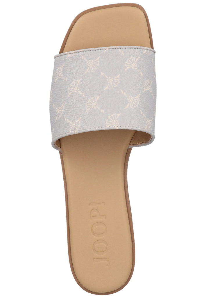 JOOP! Pantoletten Lederimitat Hellblau - surf4shoes