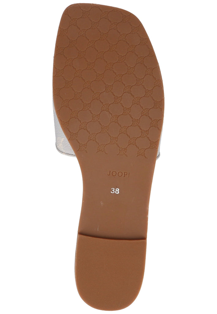 JOOP! Pantoletten Lederimitat Hellblau - surf4shoes