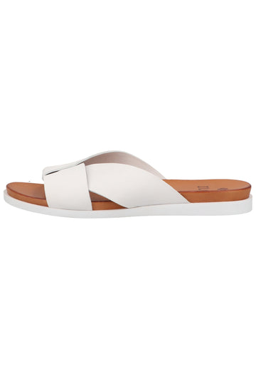 ILC Pantoletten Leder Weiß - surf4shoes