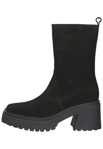 ILC Stiefelette Veloursleder Schwarz - surf4shoes