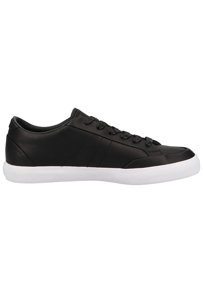 Lacoste Sneaker Leder/Synthetik Schwarz - surf4shoes