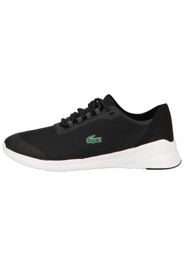 Lacoste Sneaker Lederimitat/Nylon Schwarz - surf4shoes
