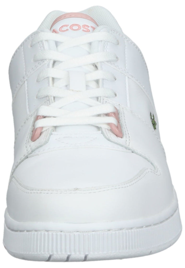 Lacoste Sneaker Leder/Synthetik Weiß/Pink - surf4shoes