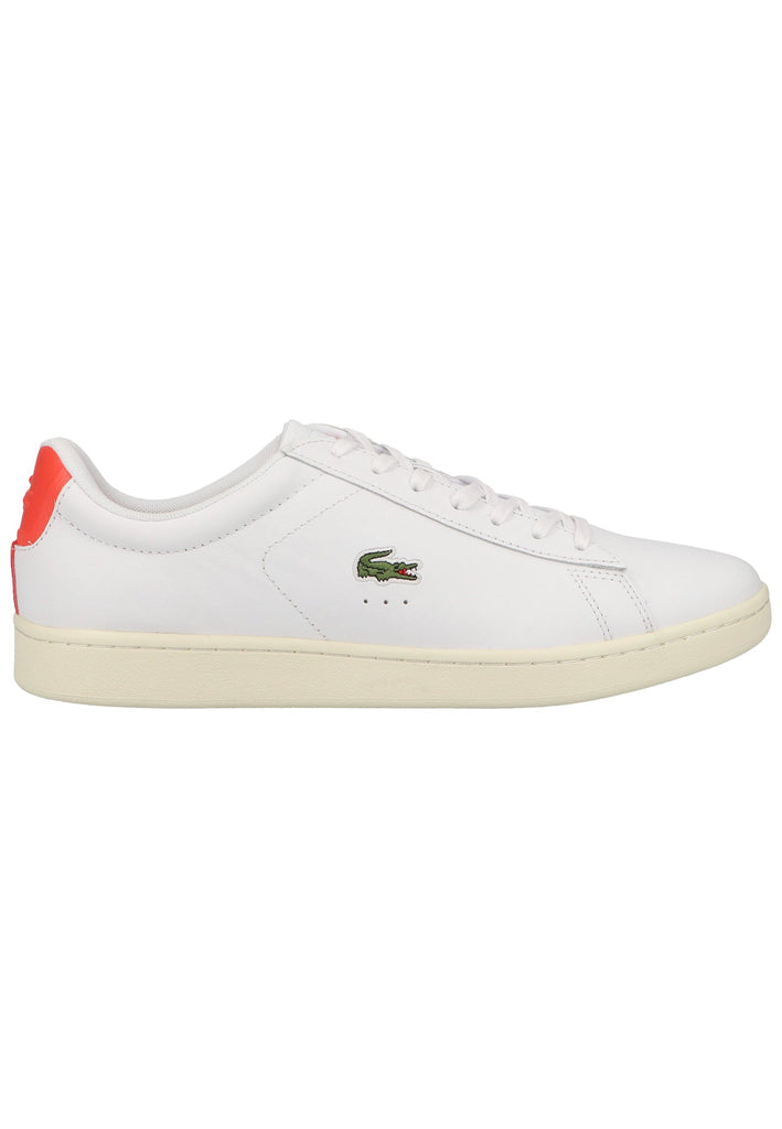 Lacoste Sneaker Leder Weiß/Pink - surf4shoes