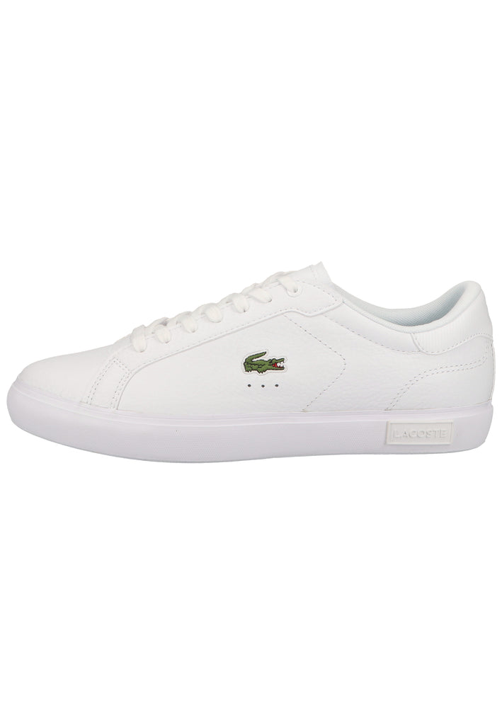 Lacoste Sneaker Leder Weiß - surf4shoes