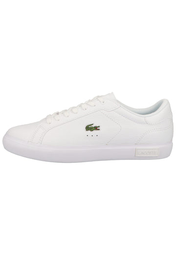 Lacoste Sneaker Leder Weiß - surf4shoes