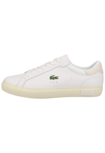 Lacoste Sneaker Leder Weiß - surf4shoes