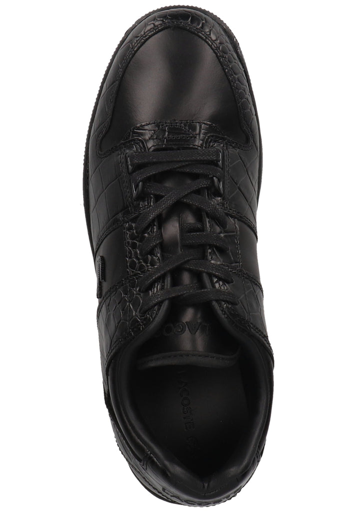 Lacoste Sneaker Leder Schwarz - surf4shoes