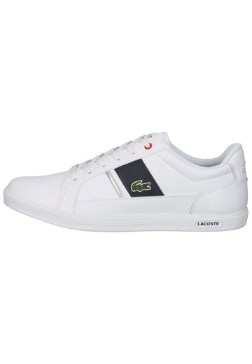 Lacoste Sneaker Leder Weiß - surf4shoes