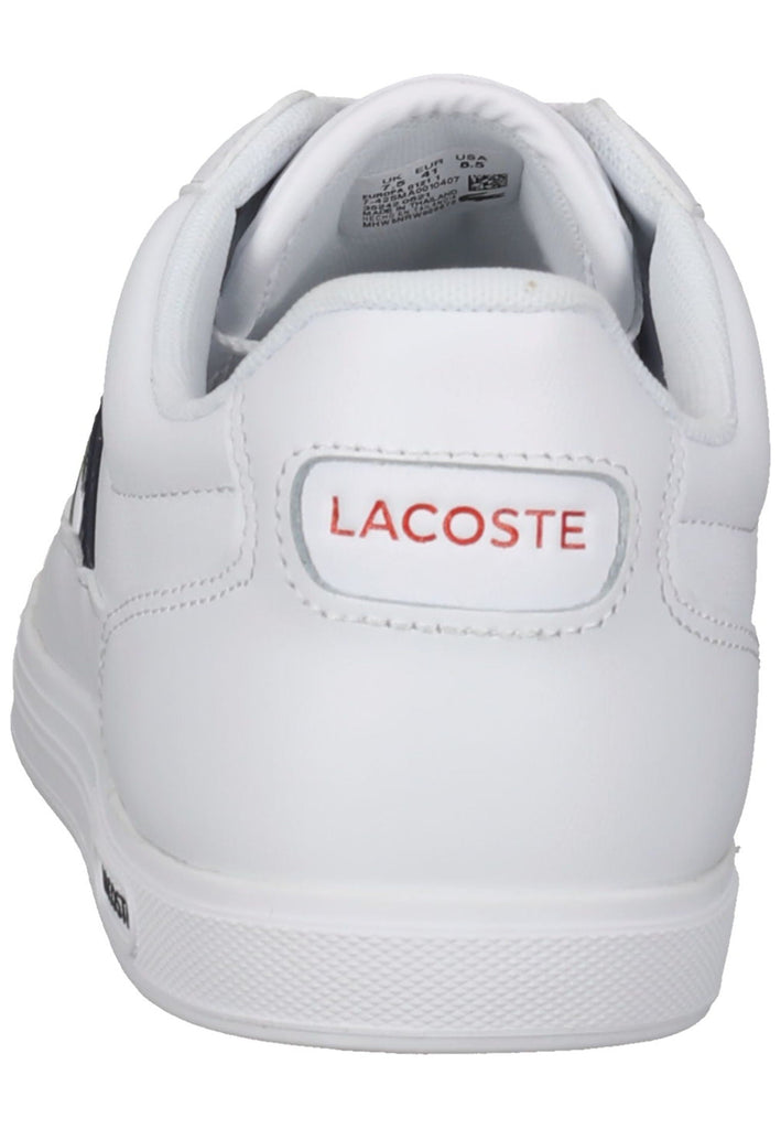 Lacoste Sneaker Leder Weiß - surf4shoes