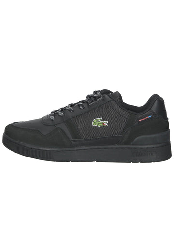 Lacoste Sneaker Leder Schwarz - surf4shoes
