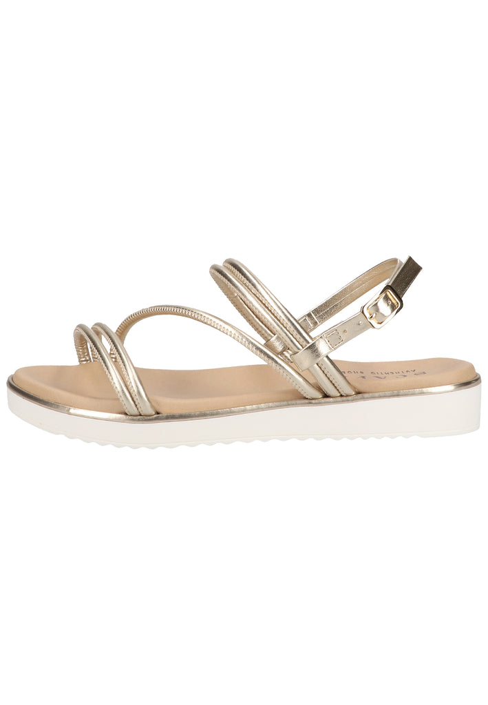 Scapa Sandalen Lederimitat Platin - surf4shoes