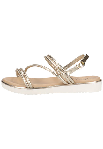 Scapa Sandalen Lederimitat Platin - surf4shoes