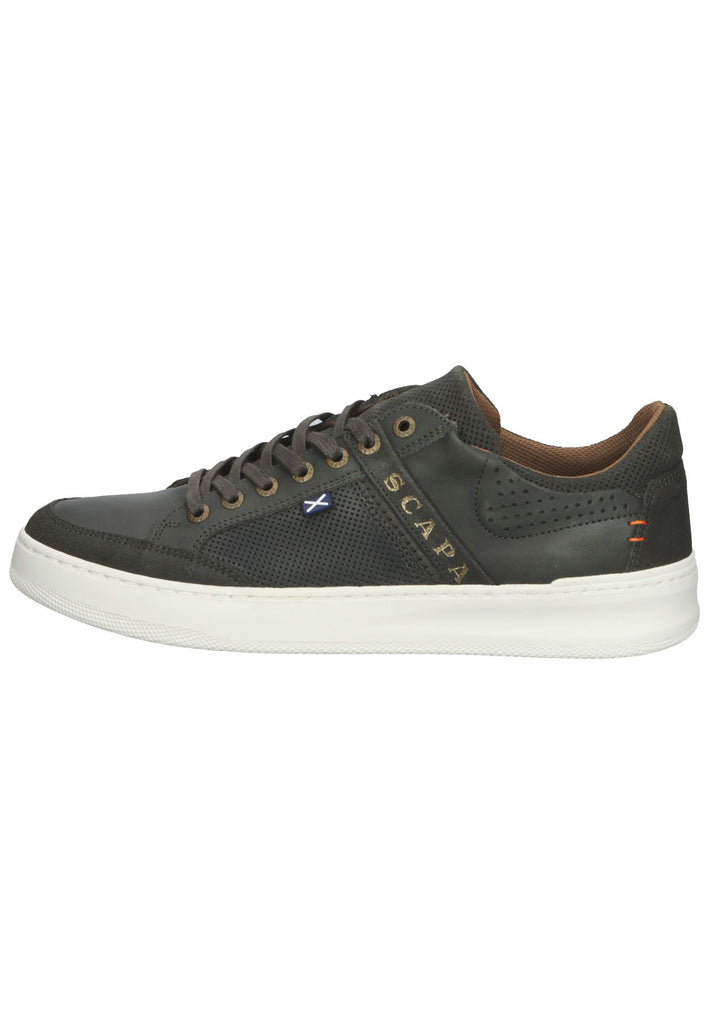 Scapa Sneaker Leder Khaki - surf4shoes