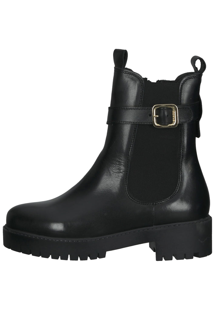 Scapa Stiefelette Leder Schwarz - surf4shoes