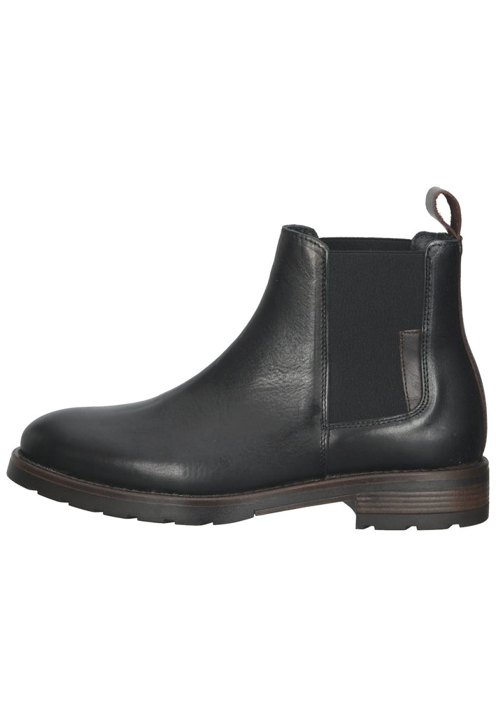 Scapa Stiefelette Leder Schwarz - surf4shoes