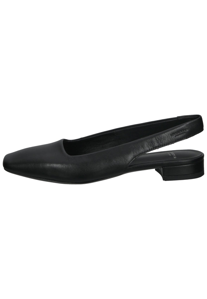 Vagabond Pumps Glattleder Schwarz - surf4shoes