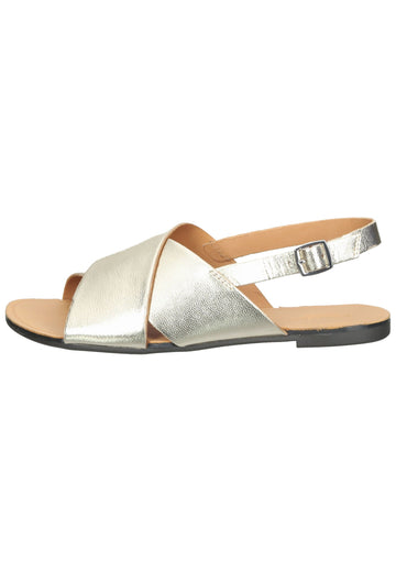 Vagabond Sandalen Glattleder Gold - surf4shoes