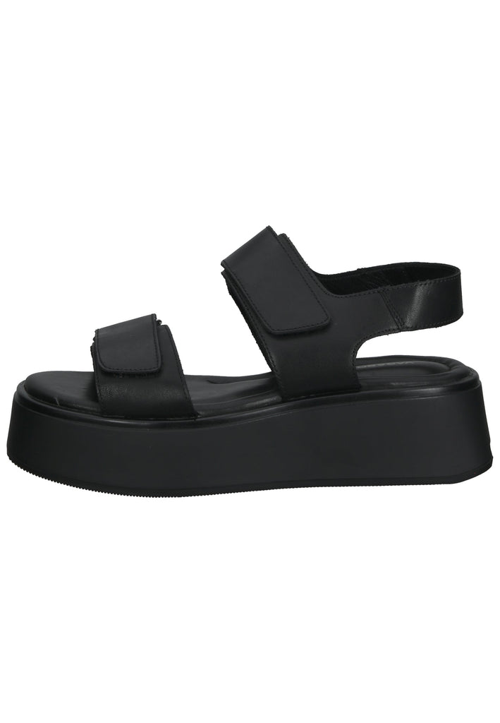 Vagabond Sandalen Leder Schwarz - surf4shoes