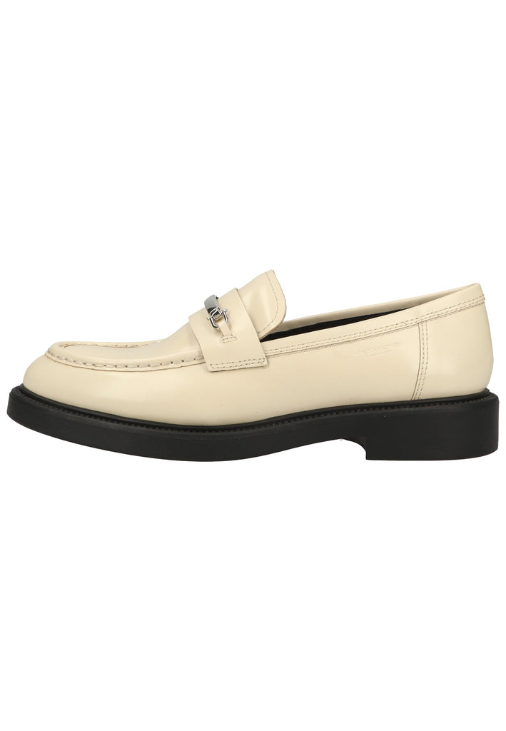 Vagabond Slipper Glattleder Weiß - surf4shoes