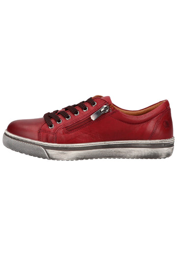 Cosmos Comfort Sneaker Leder Bordeaux - surf4shoes