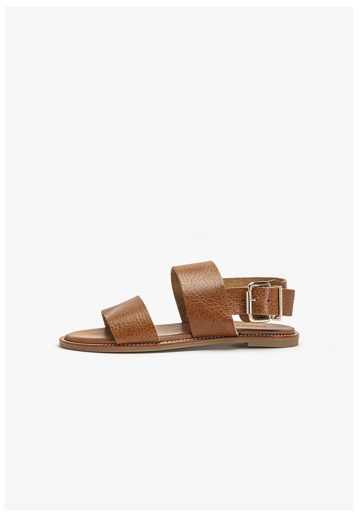 Inuovo Sandalen Leder Mittelbraun - surf4shoes