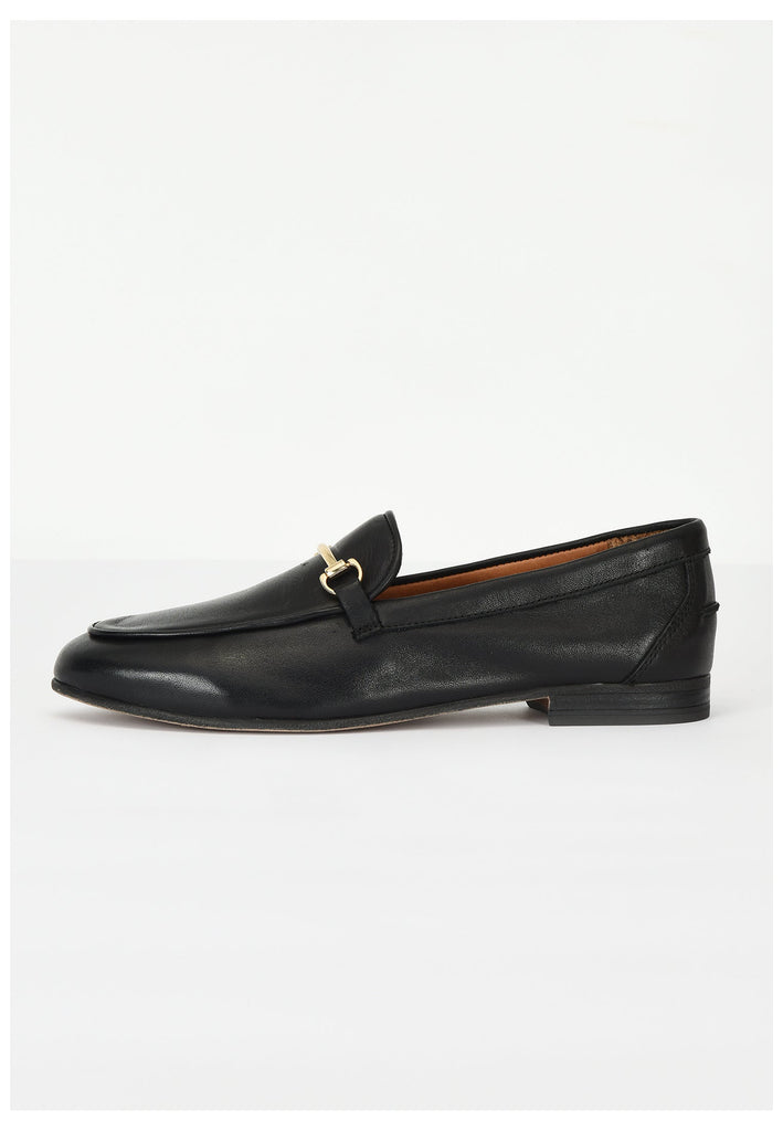 Inuovo Slipper Leder Schwarz - surf4shoes