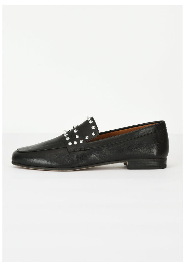 Inuovo Slipper Leder Schwarz - surf4shoes